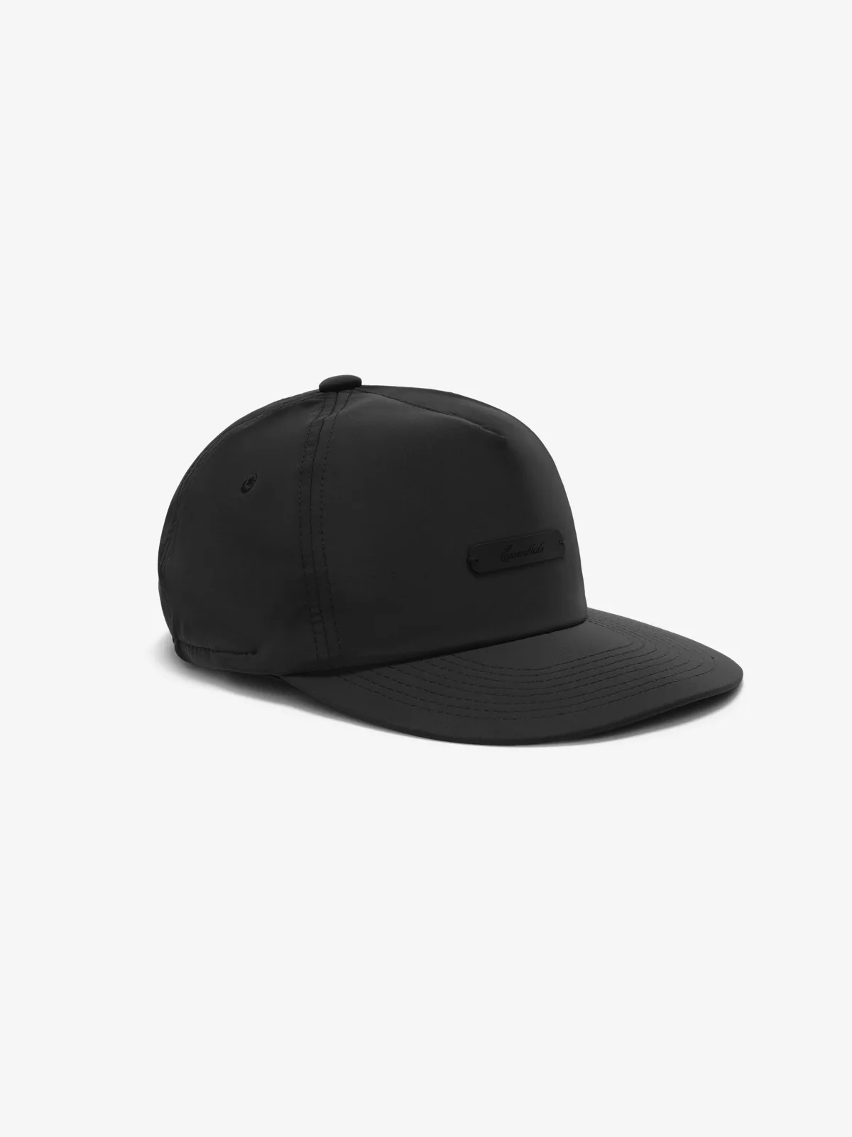 Gorra Essentials 5 Panel Nylon Hat Vintage Negro, Essentials Cap (vista 1)