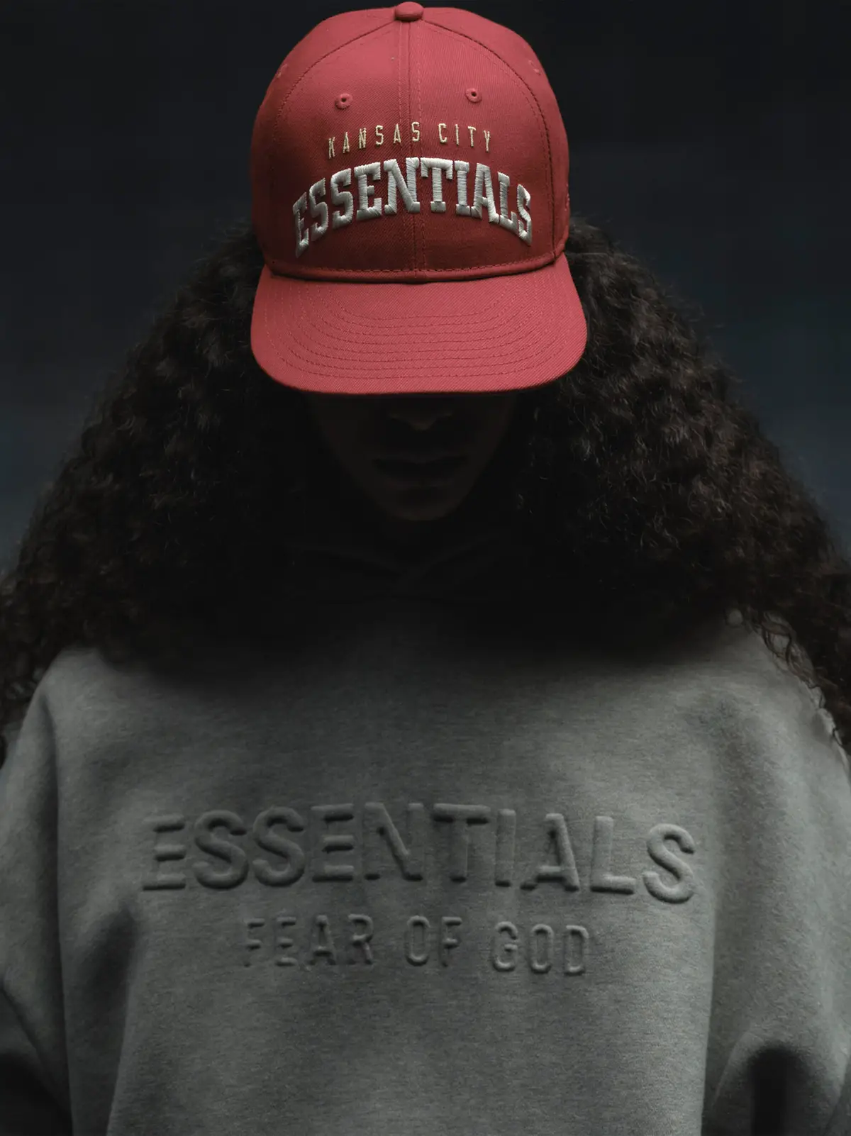 Gorra Essentials Chiefs 9Fifty RC Rojo, Essentials Cap (vista 1)