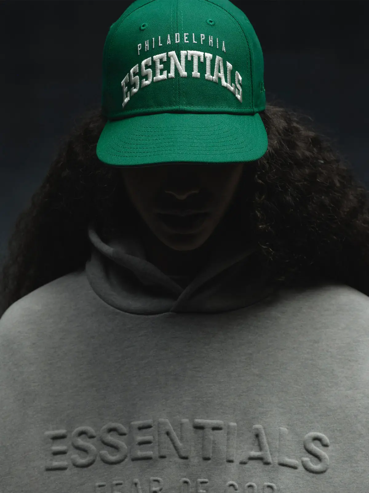 Gorra Essentials Eagles 9Fifity RC Verde, Essentials Cap (vista 1)