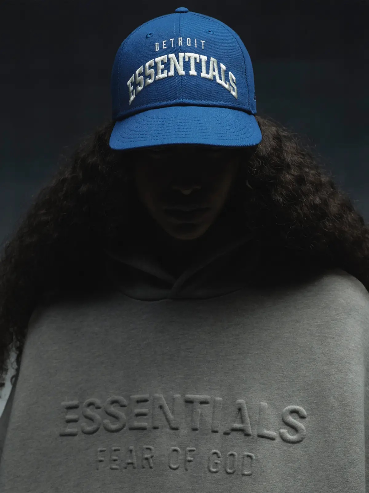 Gorra Essentials Lions 9Fifty RC Med Azul, Essentials Cap (vista 1)