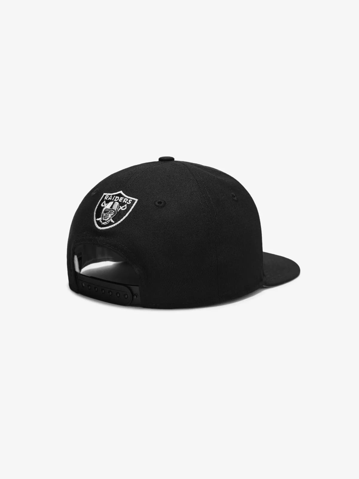 Gorra Essentials Raiders 9Fifty RC Negro, Essentials Cap (vista 4)