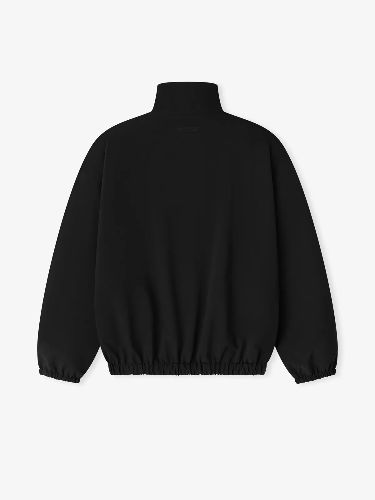 Chamarra Essentials Active Trace Half Zip Track Vintage Negro, Essentials Jacket (vista 1)