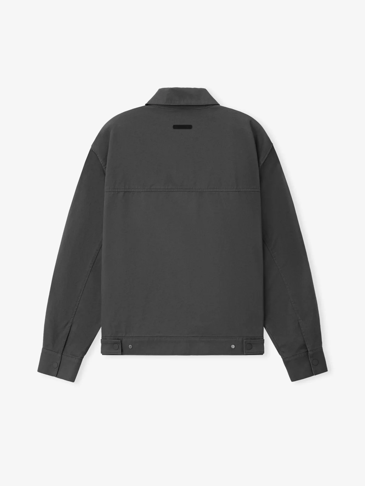 Chamarra Essentials Cotton Twill Work Acero Gris, Essentials Jacket (vista 2)