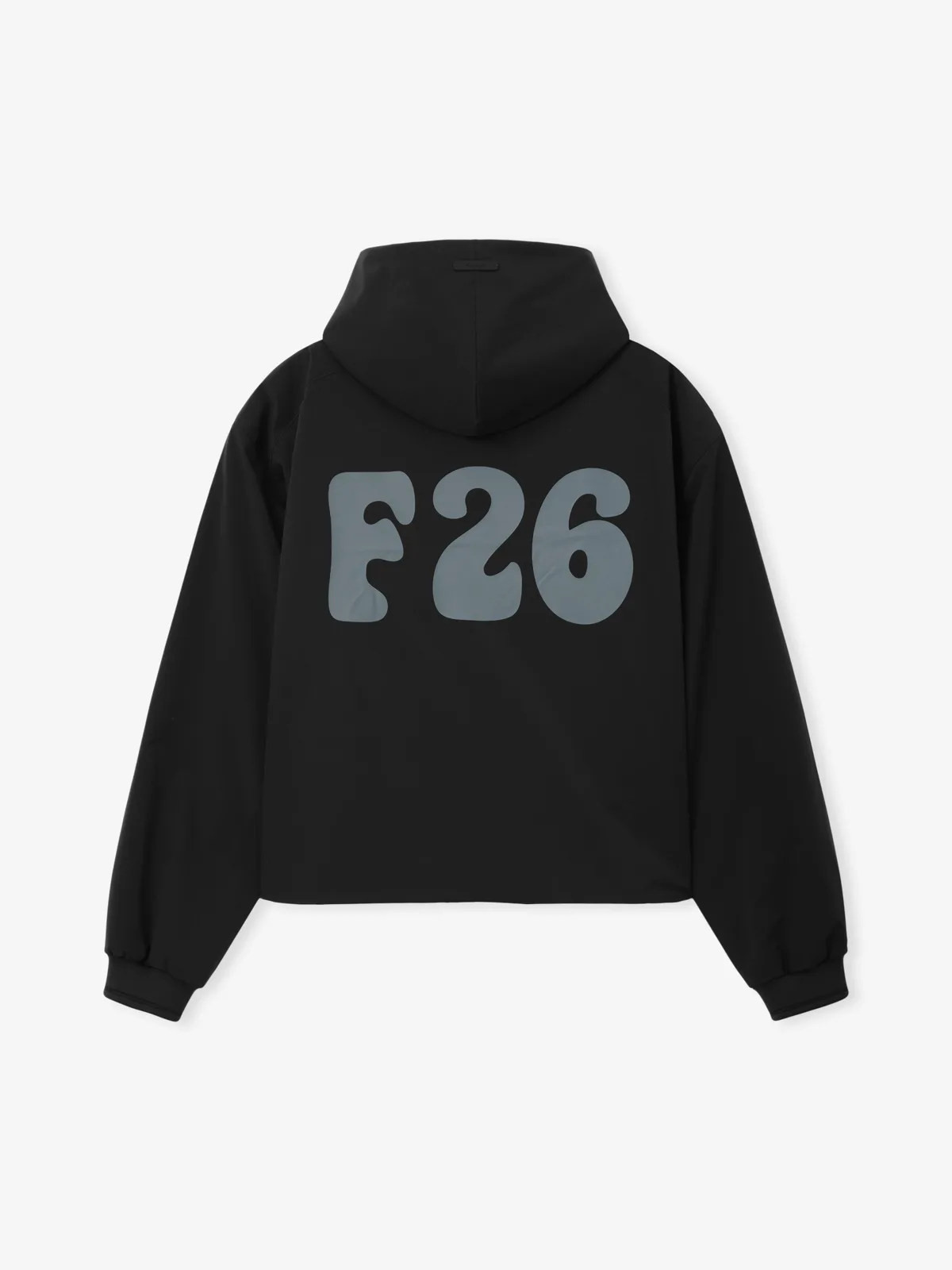 Chamarra Essentials Full Zip Anorak Vintage Negro, Essentials Jacket (vista 1)