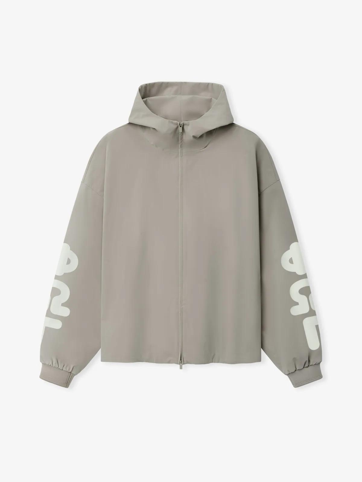 Chamarra Essentials Full Zip Hooded Anorak Foca, Essentials Jacket (vista 3)