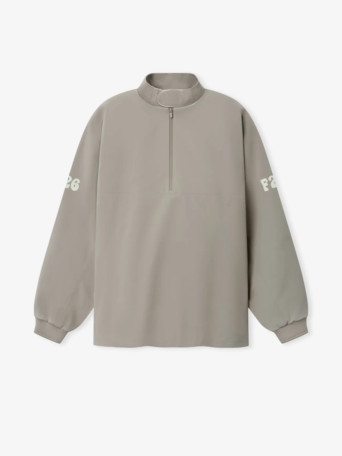 Chamarra Essentials Half Zip Track Foca, Essentials Jacket (vista 1)