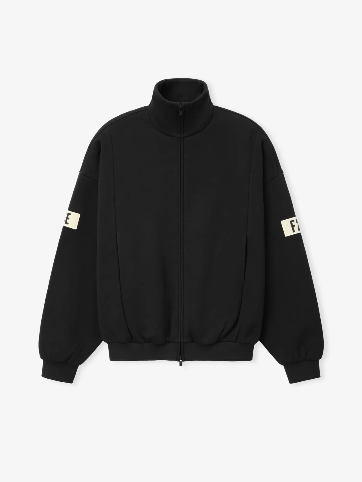 Chamarra Essentials Track Vintage Negro, Essentials Jacket (vista 2)