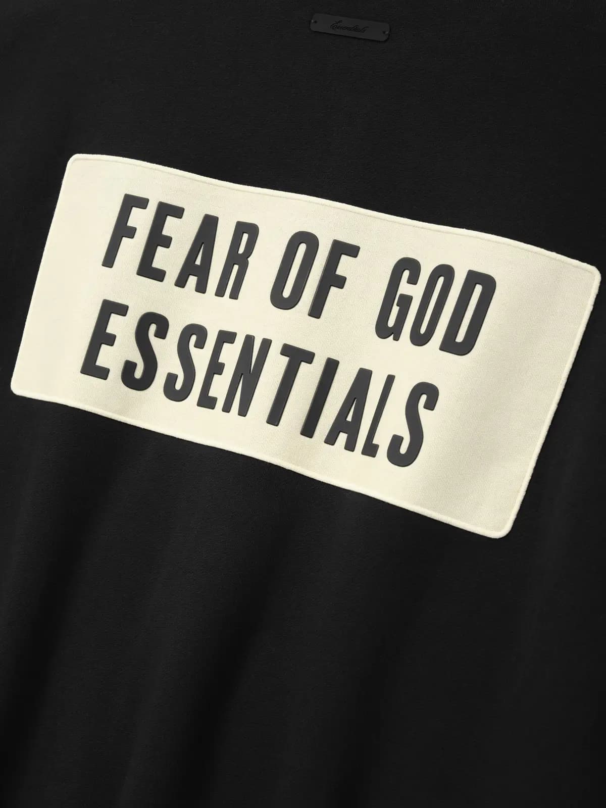 Chamarra Essentials Track Vintage Negro, Essentials Jacket (vista 4)