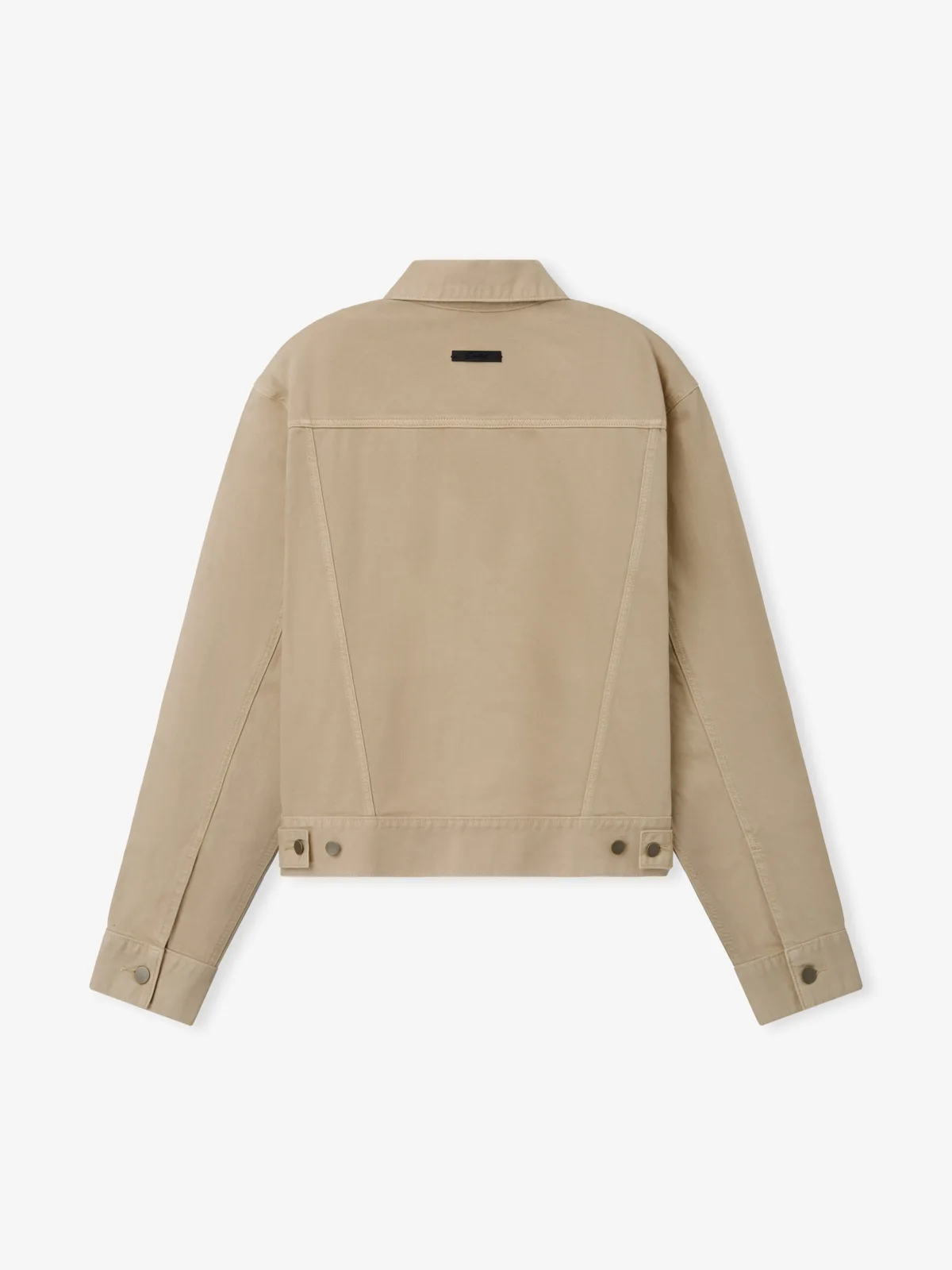 Chamarra Essentials Classic Denim Overdyed Duna, Essentials Jacket (vista 3)