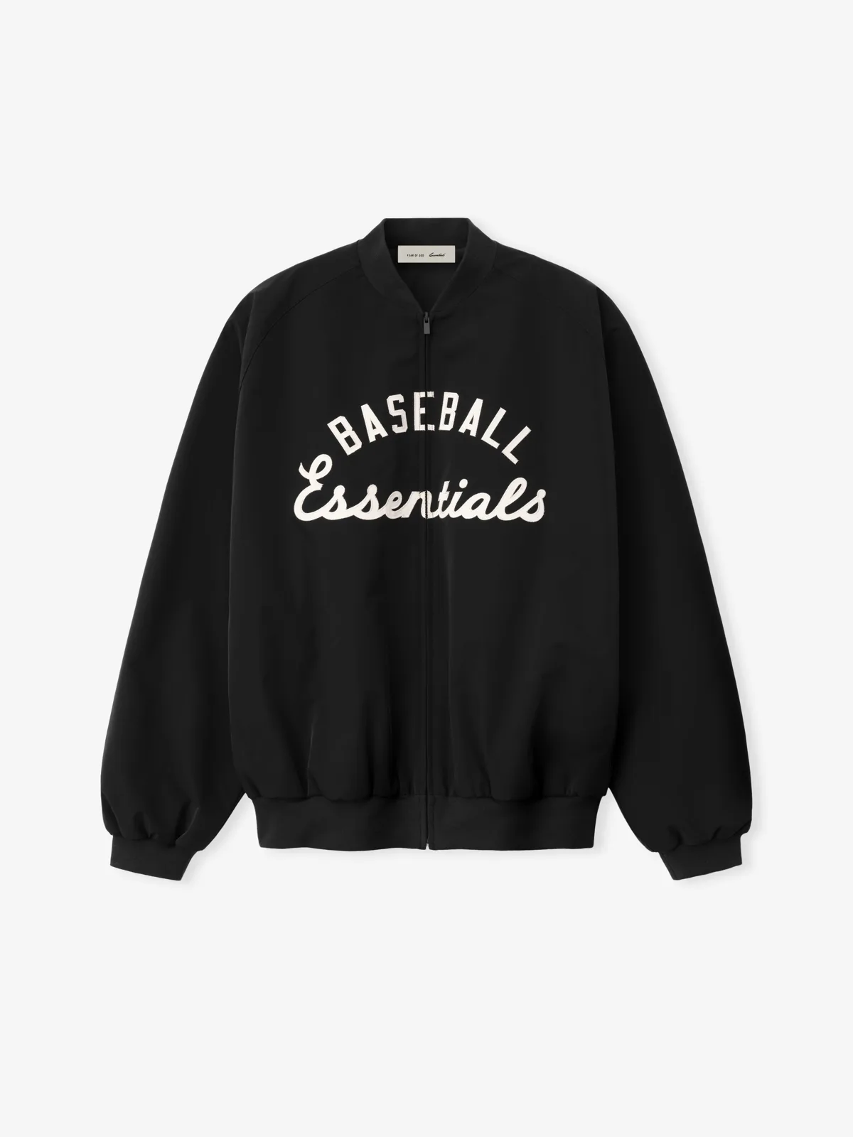 Chamarra Essentials MLB Full Zip Bomber Negro, Essentials Jacket (vista 1)