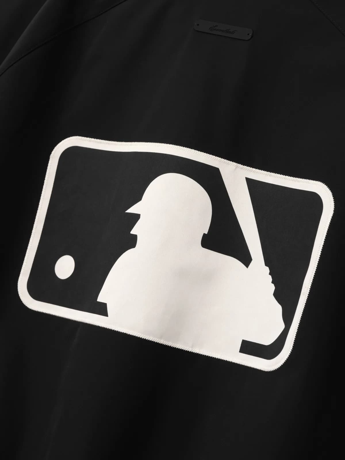 Chamarra Essentials MLB Full Zip Bomber Negro, Essentials Jacket (vista 5)
