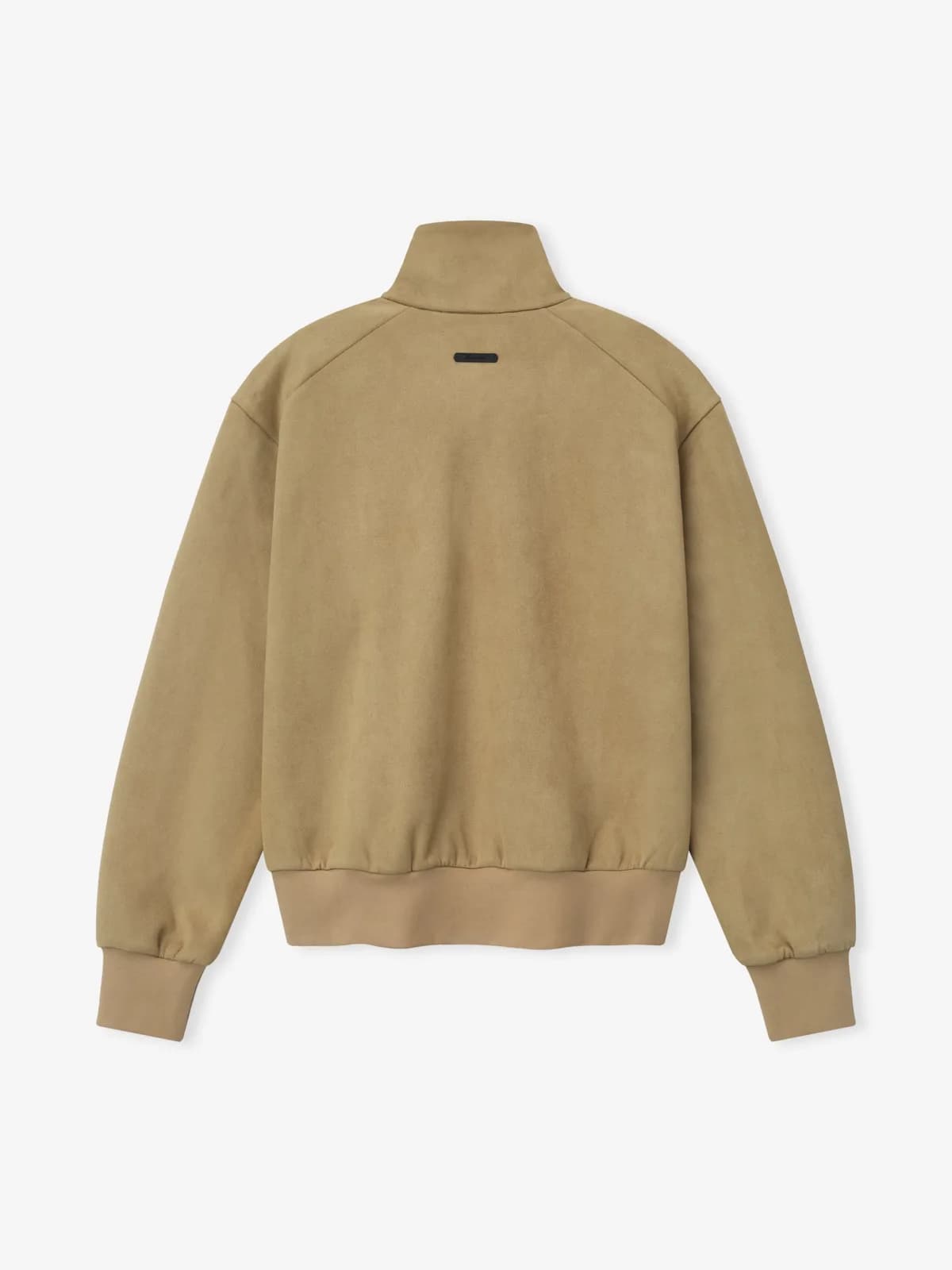 Chamarra Essentials Suede Fleece Signature Vintage Track Duna, Essentials Jacket (vista 3)