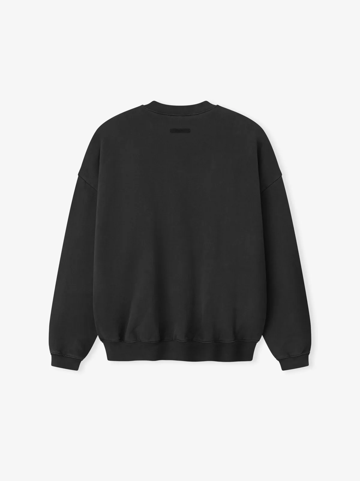 Crewneck Essentials Campus 90s Sweatshirt Desteñido Negro, Essentials Crewneck (vista 1)