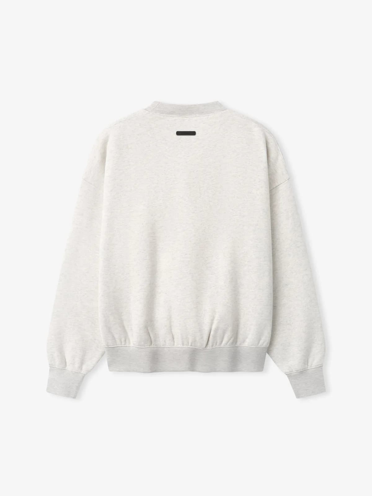 Crewneck Essentials Signature SS26 Classic Sweatshirt Avena Jaspe Claro, Essentials Crewneck (vista 1)