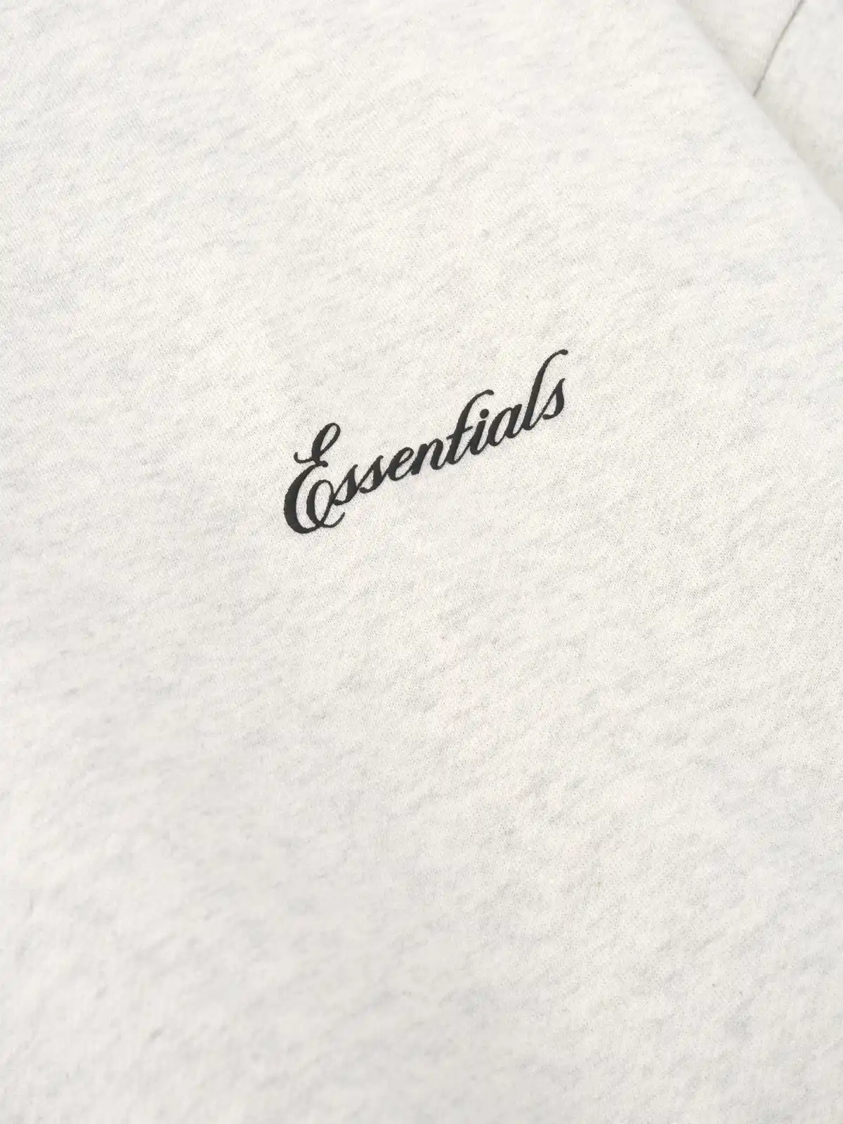 Crewneck Essentials Signature SS26 Classic Sweatshirt Avena Jaspe Claro, Essentials Crewneck (vista 3)
