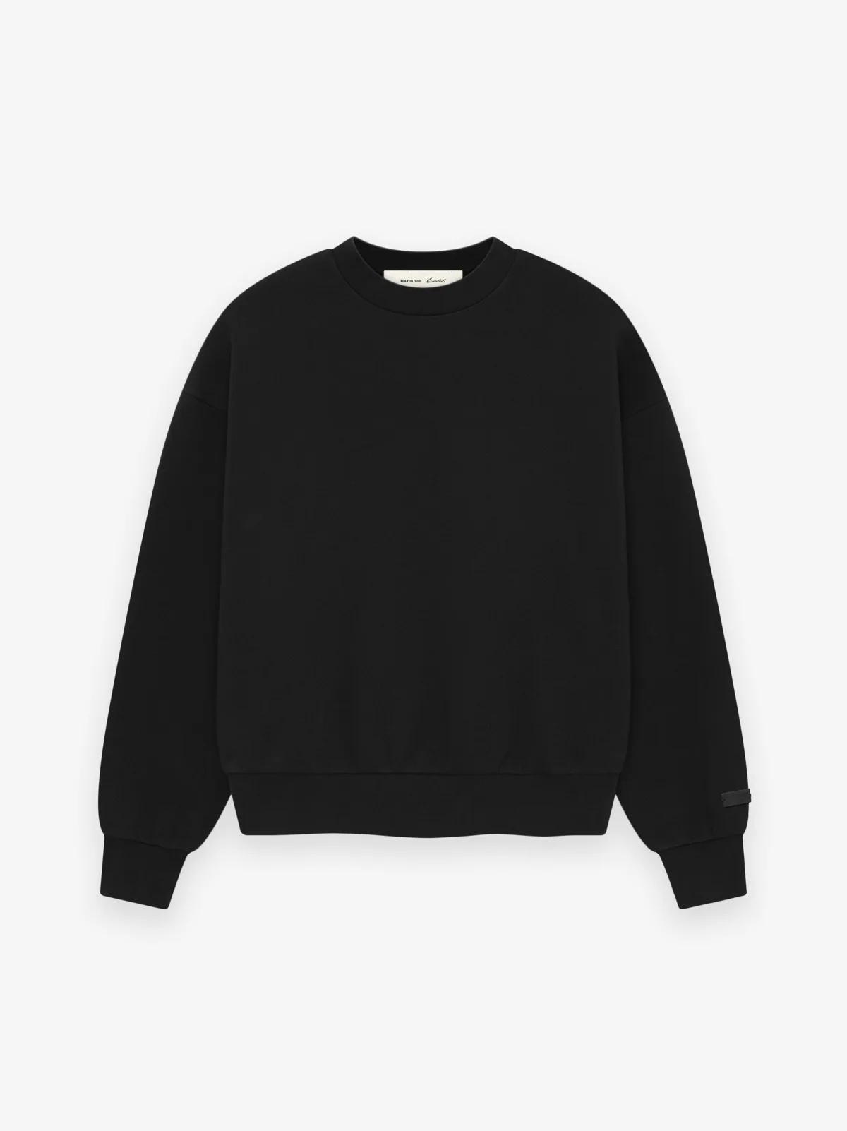 Crewneck Essentials Signature SS26 Classic Sweatshirt Vintage Negro, Essentials Crewneck (vista 4)