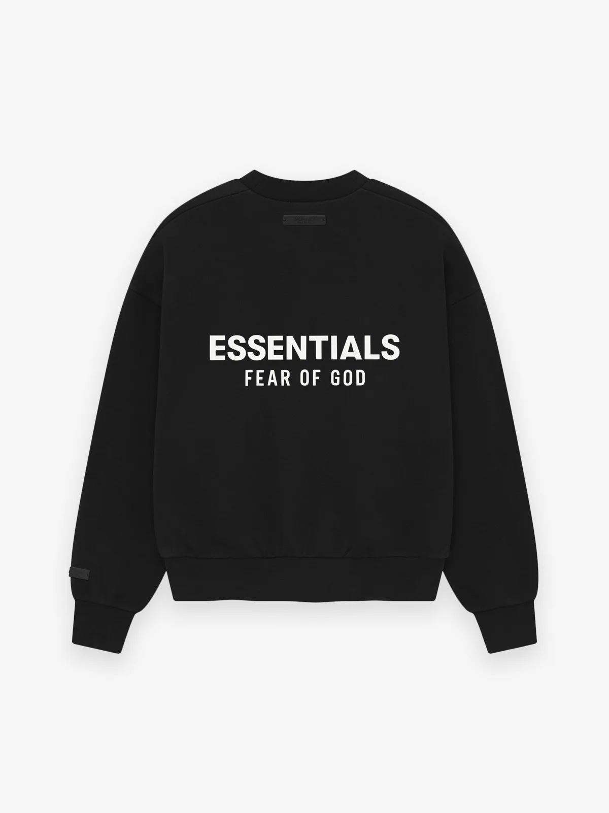 Crewneck Essentials Signature SS26 Classic Sweatshirt Vintage Negro, Essentials Crewneck (vista 5)