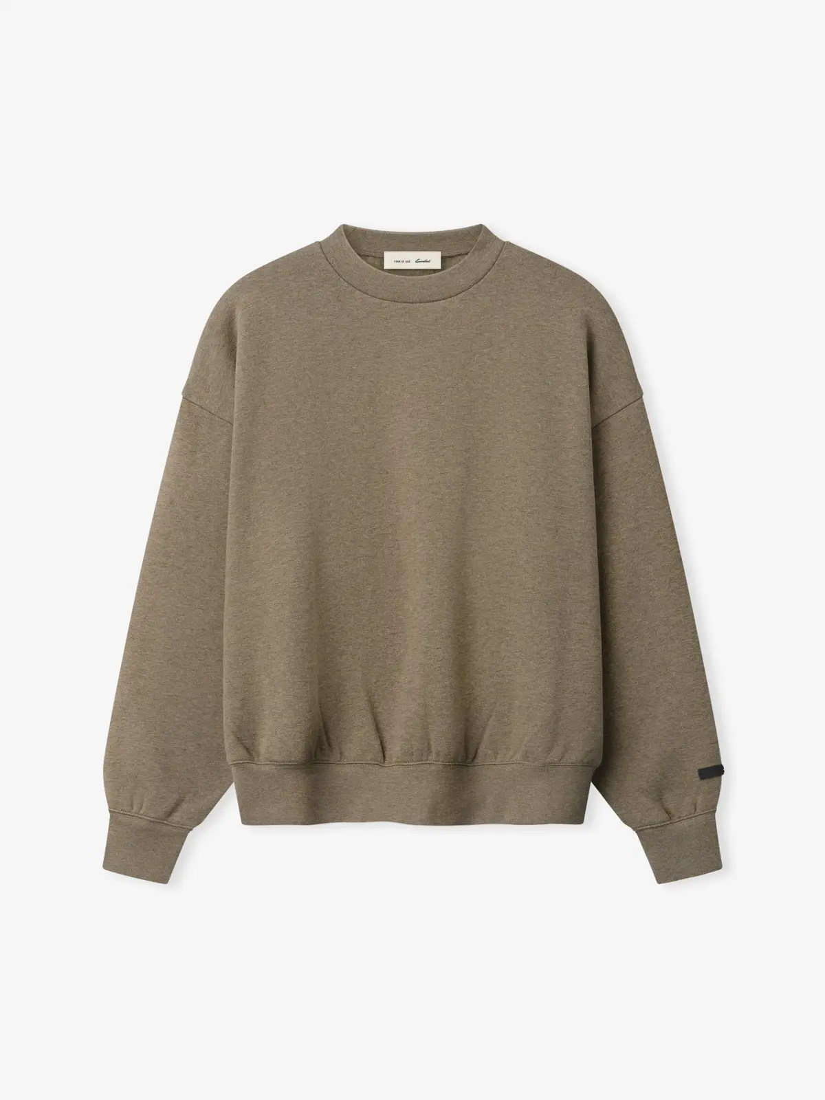 Crewneck Essentials SS26 Classic Sweatshirt Jaspe, Essentials Crewneck (vista 1)