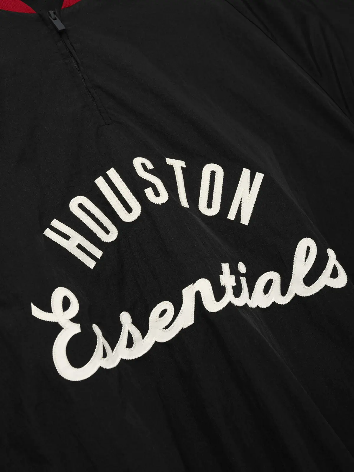Crewneck Essentials Astros Half Zip Pullover Negro, Essentials Crewneck (vista 5)