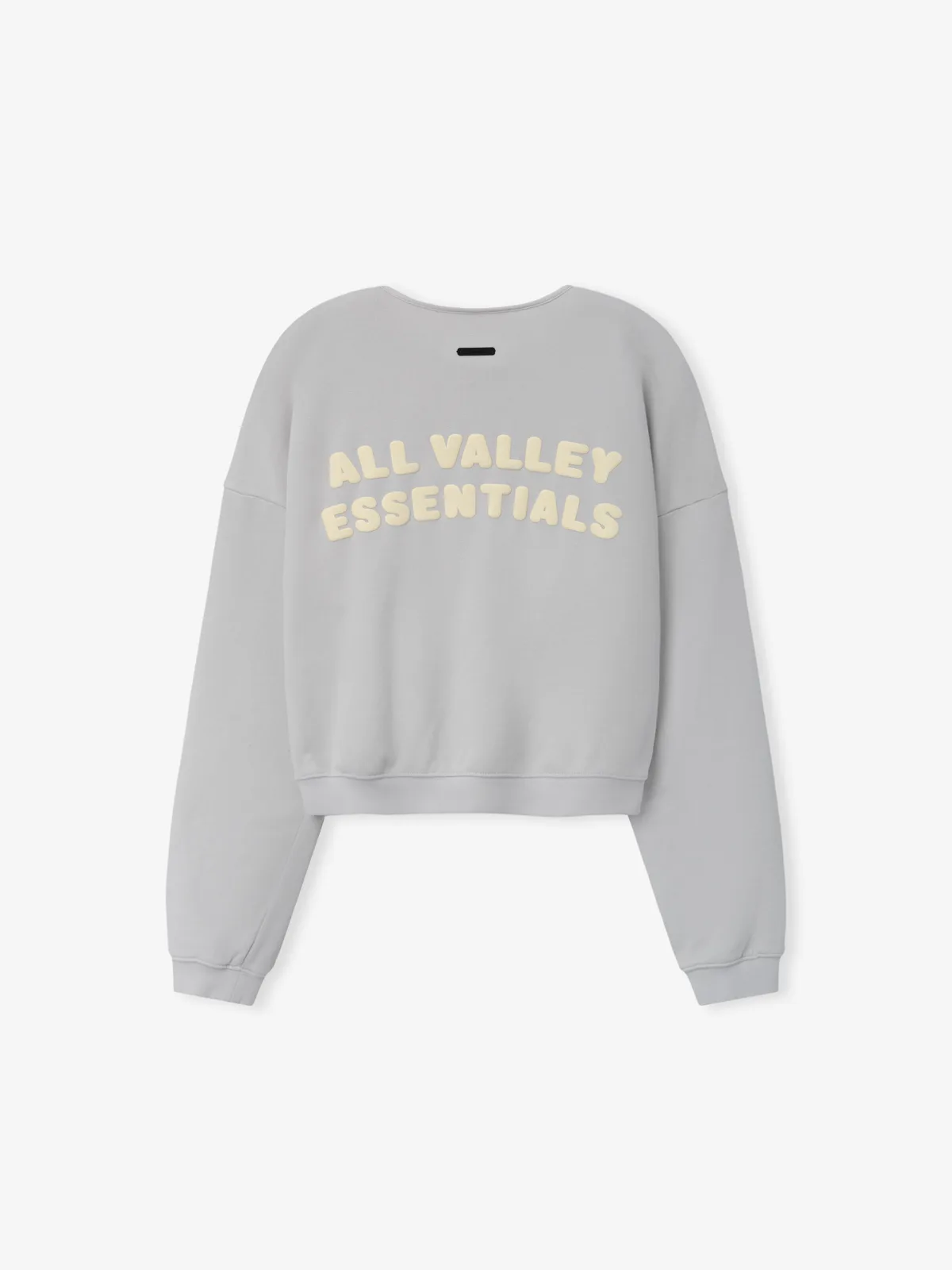 Crewneck Essentials French Terry Relaxed Half Zip Lavado Nublado, Essentials Crewneck (vista 1)