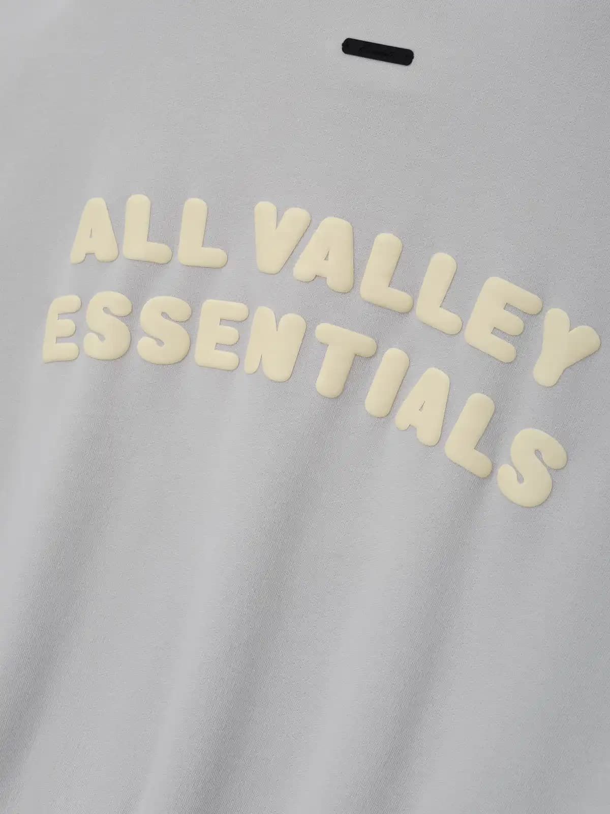 Crewneck Essentials French Terry Relaxed Half Zip Lavado Nublado, Essentials Crewneck (vista 3)