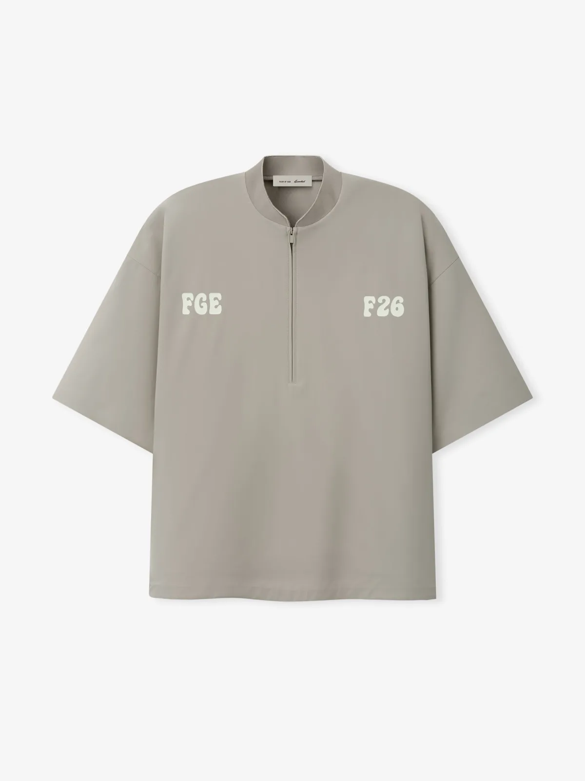 Crewneck Essentials Half Zip Baseball Shirt Foca, Essentials Crewneck (vista 1)