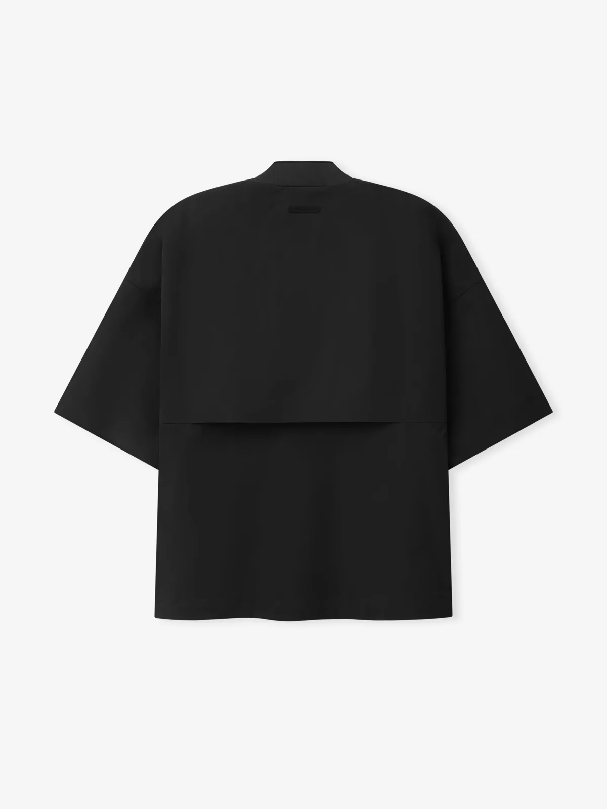 Crewneck Essentials Half Zip Baseball Shirt Vintage Negro, Essentials Crewneck (vista 2)