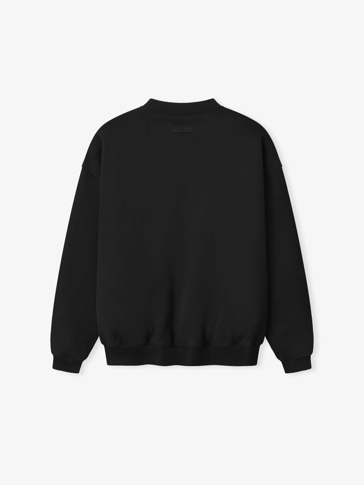 Crewneck Essentials Varsity 90s Sweatshirt Vintage Negro, Essentials Crewneck (vista 4)
