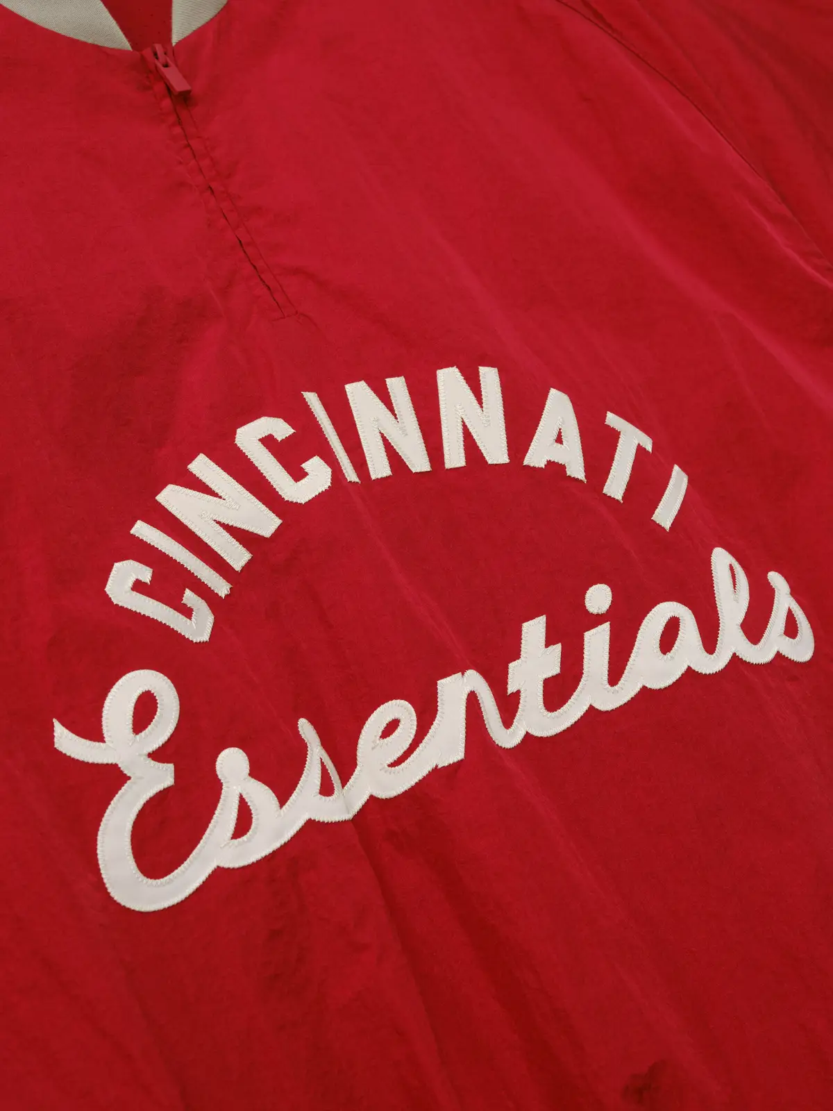 Crewneck Essentials Reds Half Zip Pullover Piedra Rojo Foca, Essentials Crewneck (vista 5)