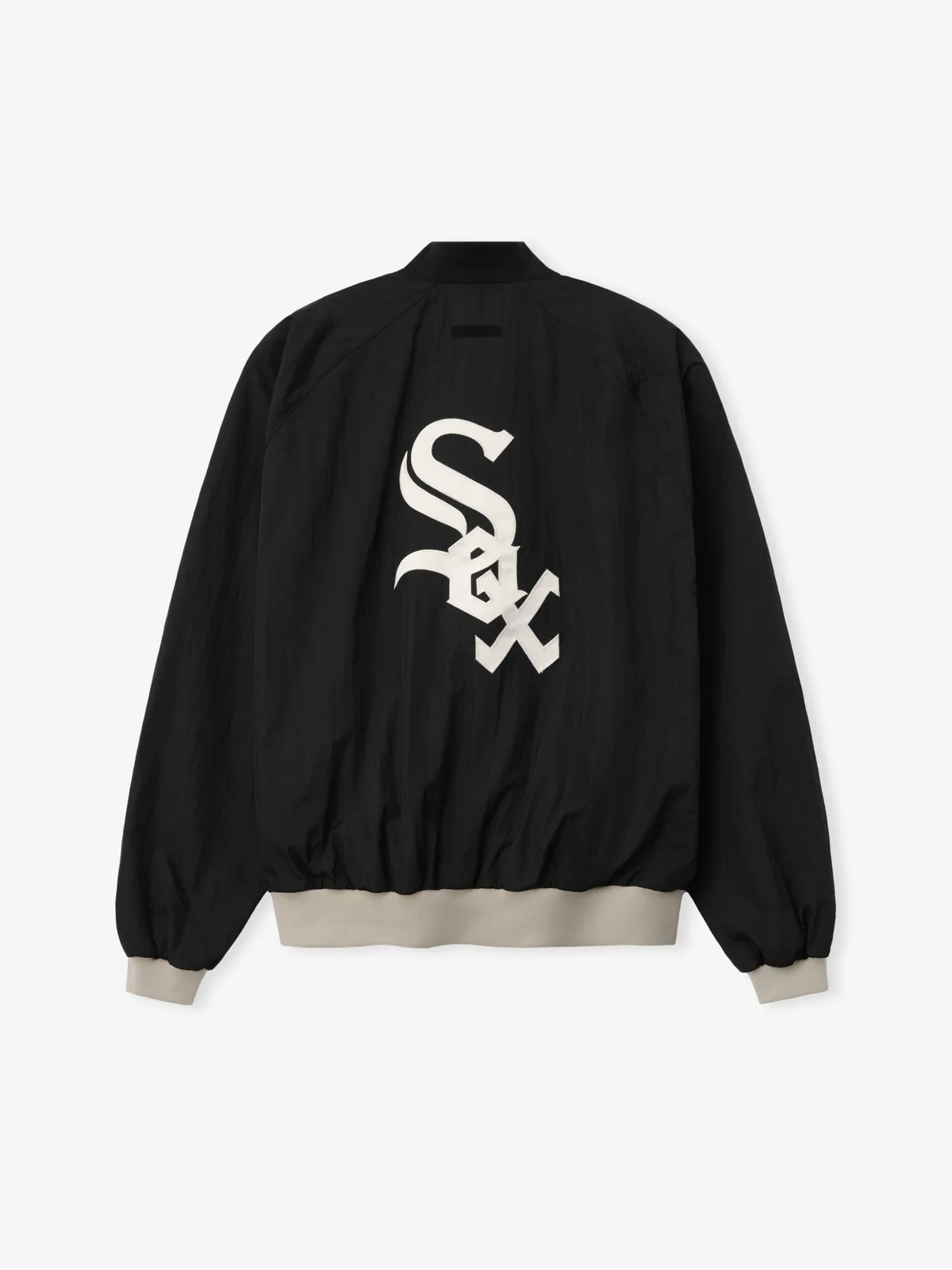 Crewneck Essentials White Sox Half Zip Pullover Negro, Essentials Crewneck (vista 4)