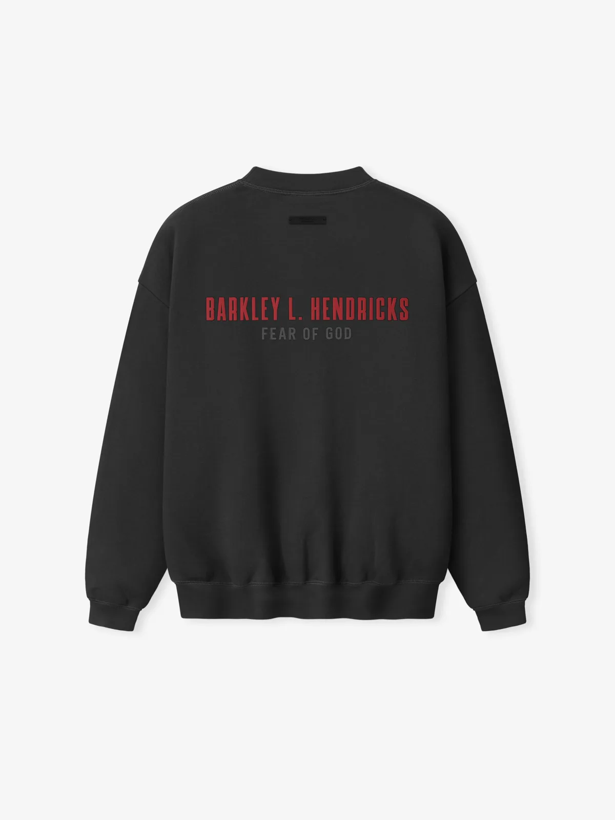 Crewneck Essentials NBA X Barkley Hendricks 90s Desteñido Negro, Essentials Crewneck (vista 2)