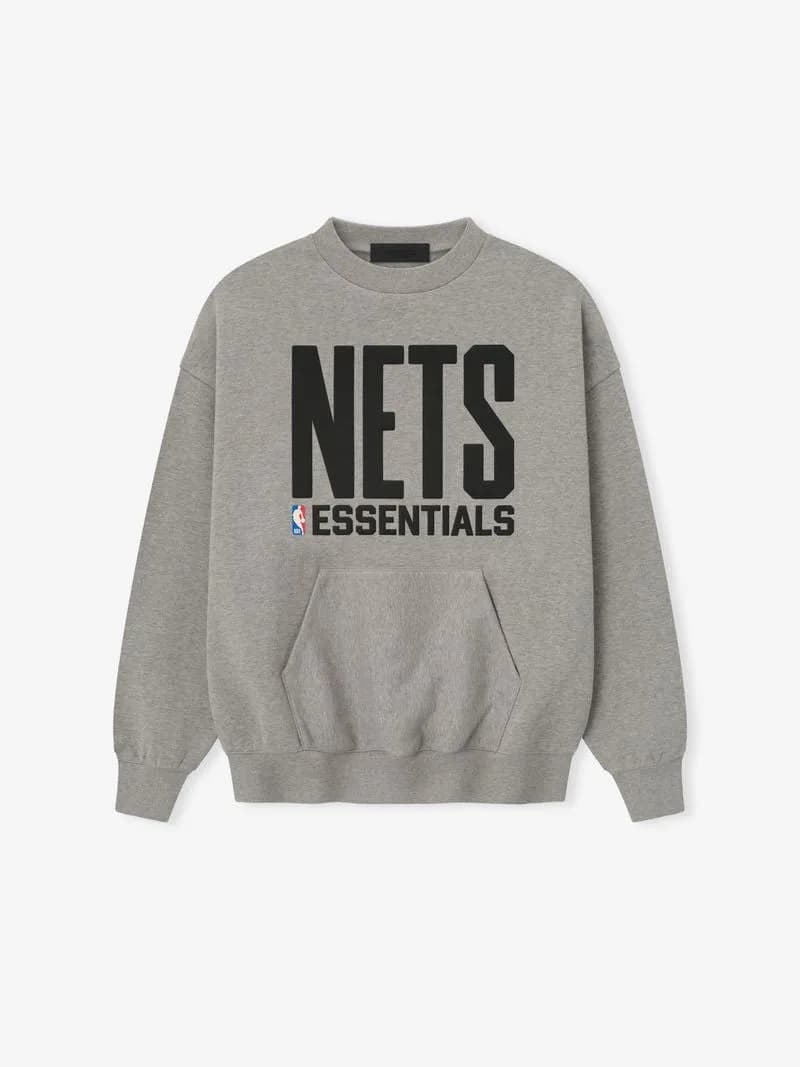 Crewneck Essentials Nets Sport Calido Jaspe, Essentials Crewneck (vista 1)