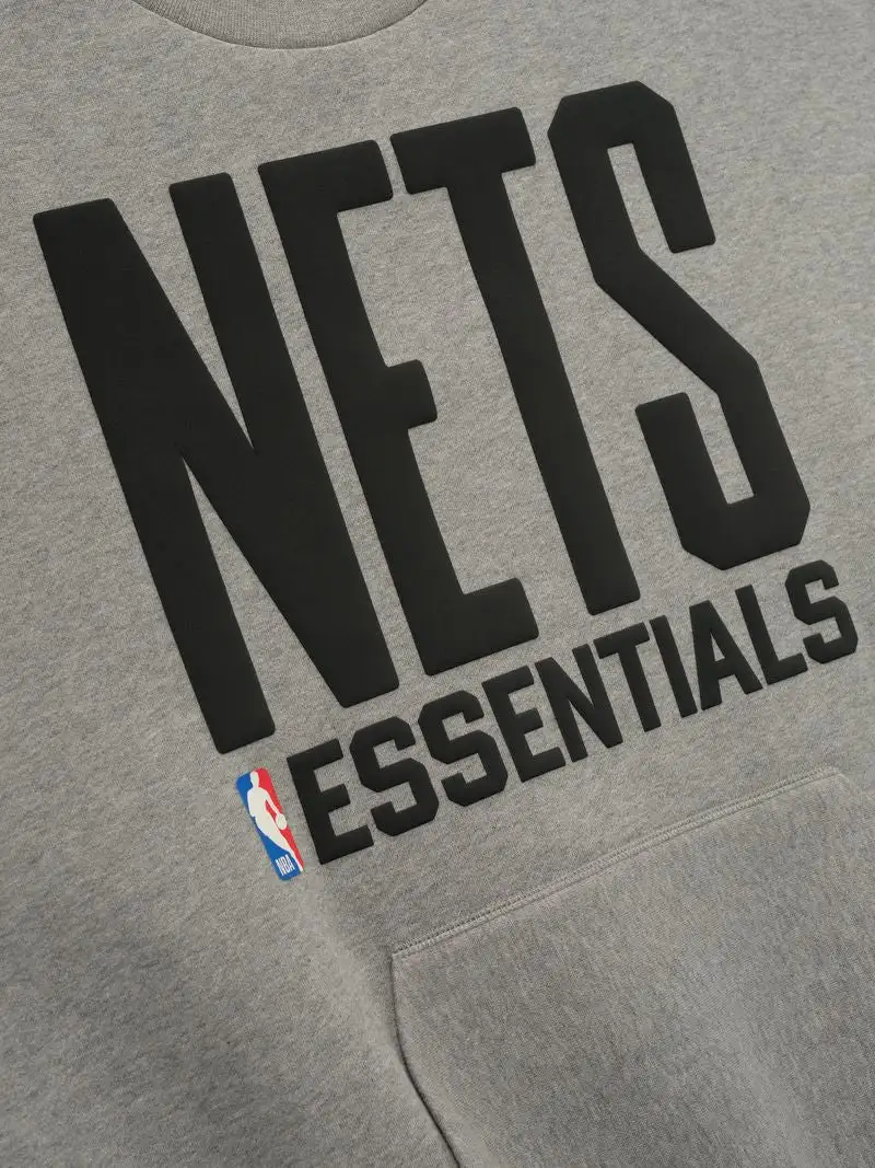 Crewneck Essentials Nets Sport Calido Jaspe, Essentials Crewneck (vista 3)