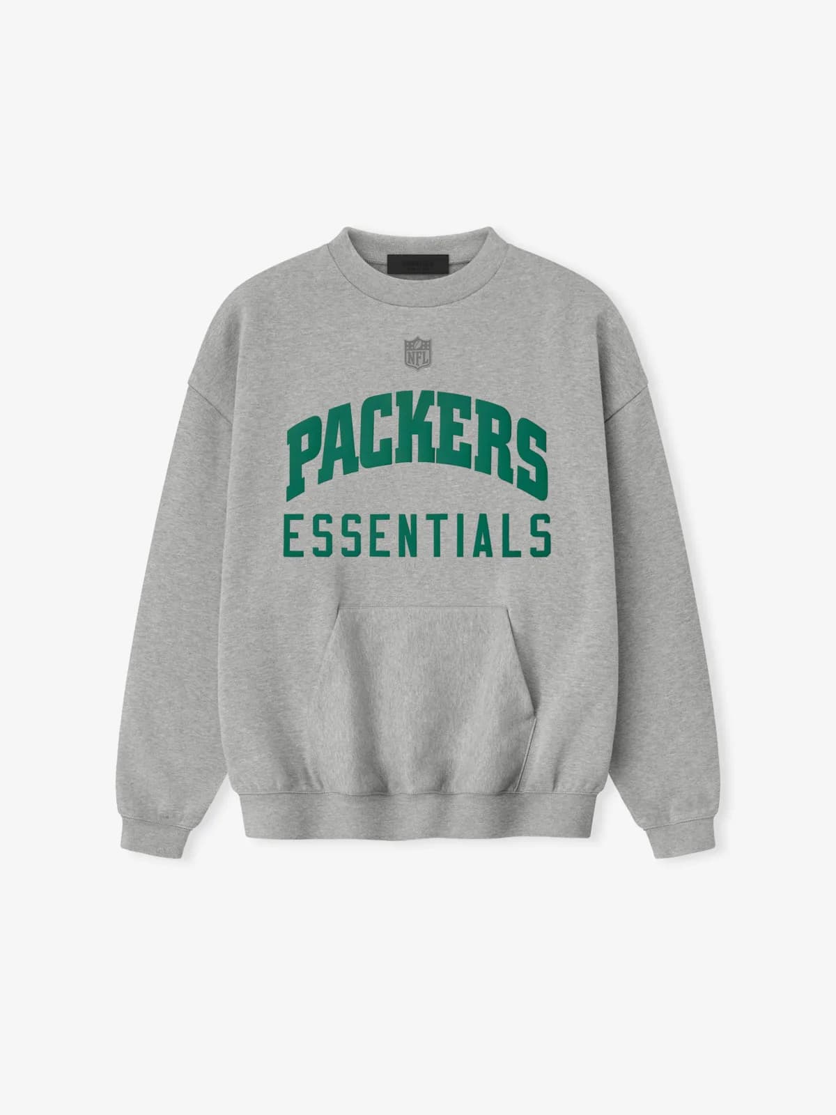 Crewneck Essentials Packers Sport Cemento Jaspe, Essentials Crewneck (vista 1)