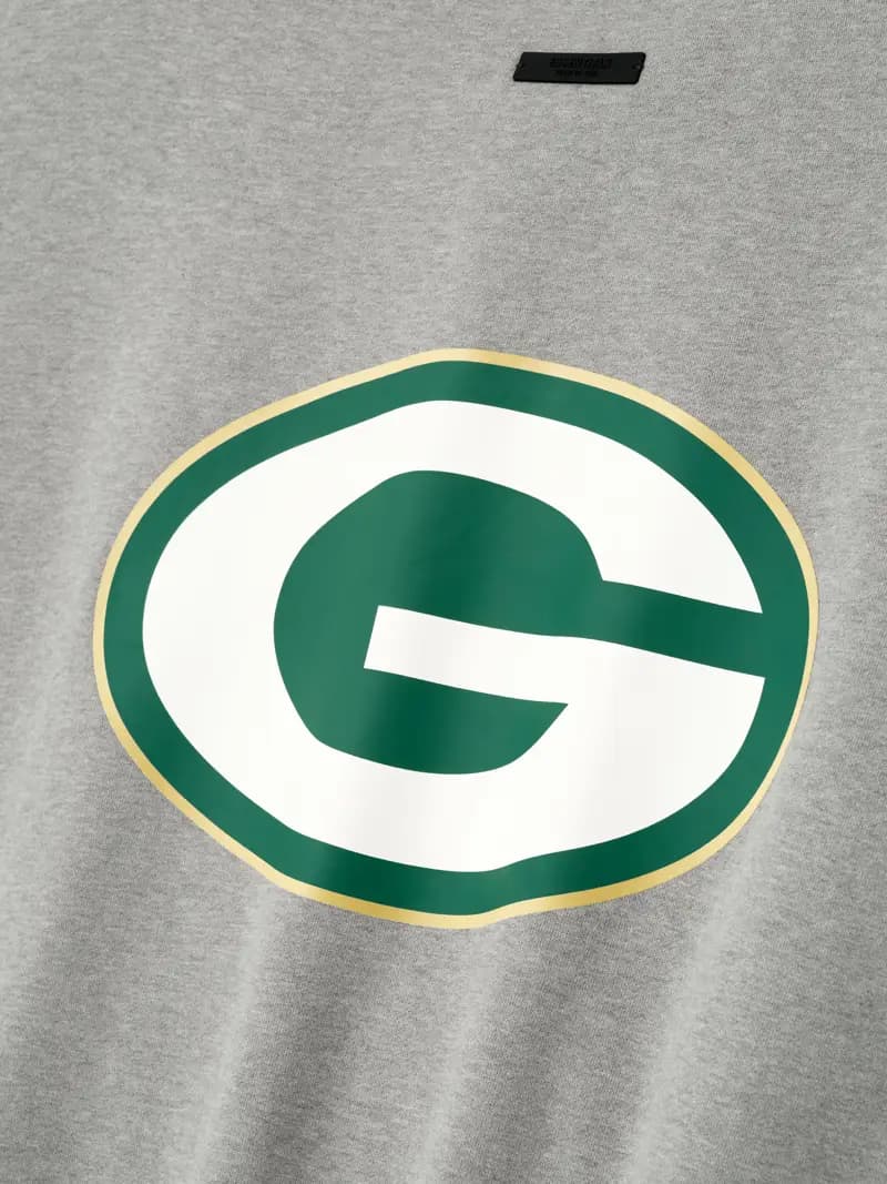 Crewneck Essentials Packers Sport Cemento Jaspe, Essentials Crewneck (vista 4)