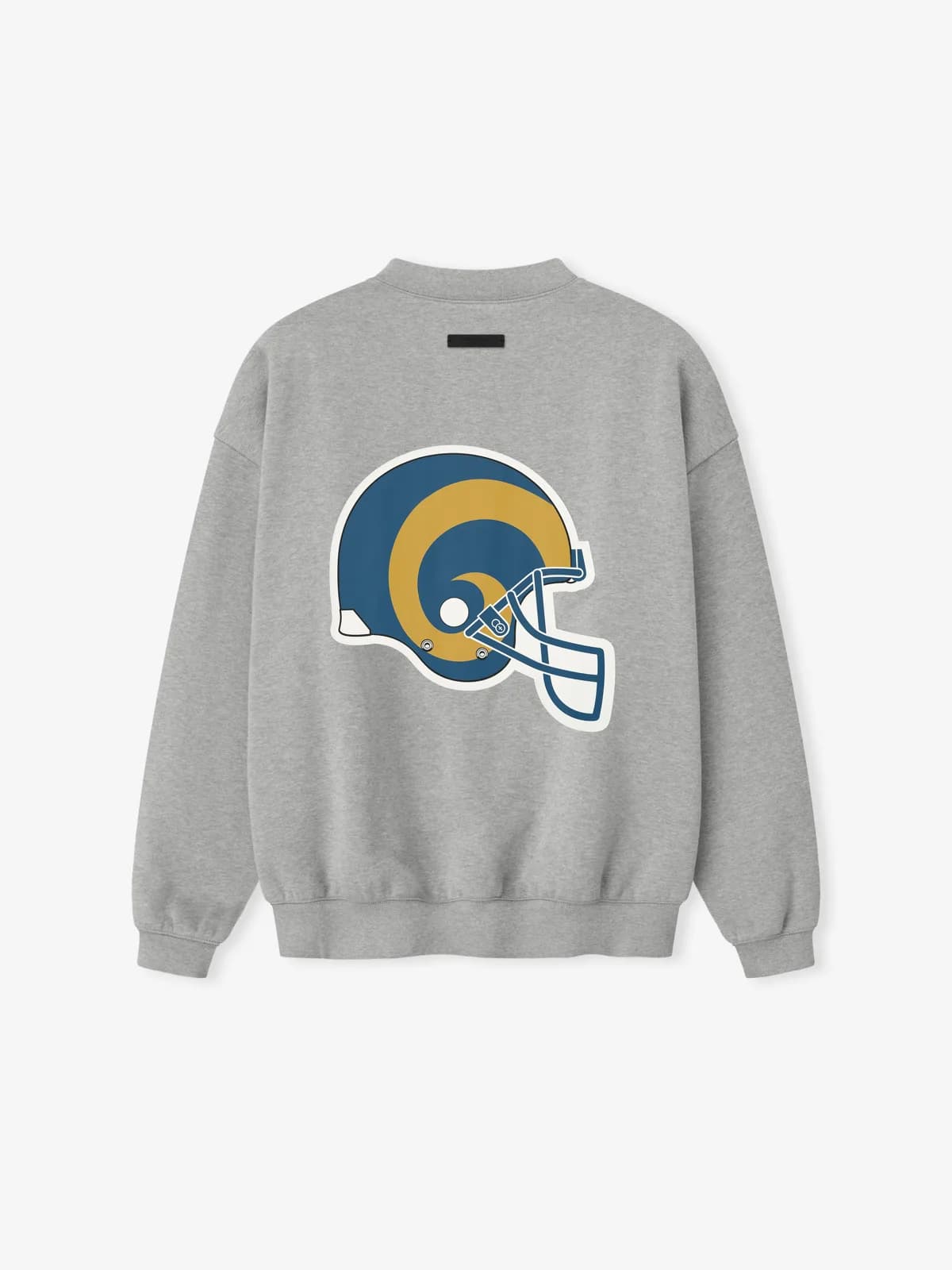 Crewneck Essentials Rams Sport Cemento Jaspe, Essentials Crewneck (vista 1)