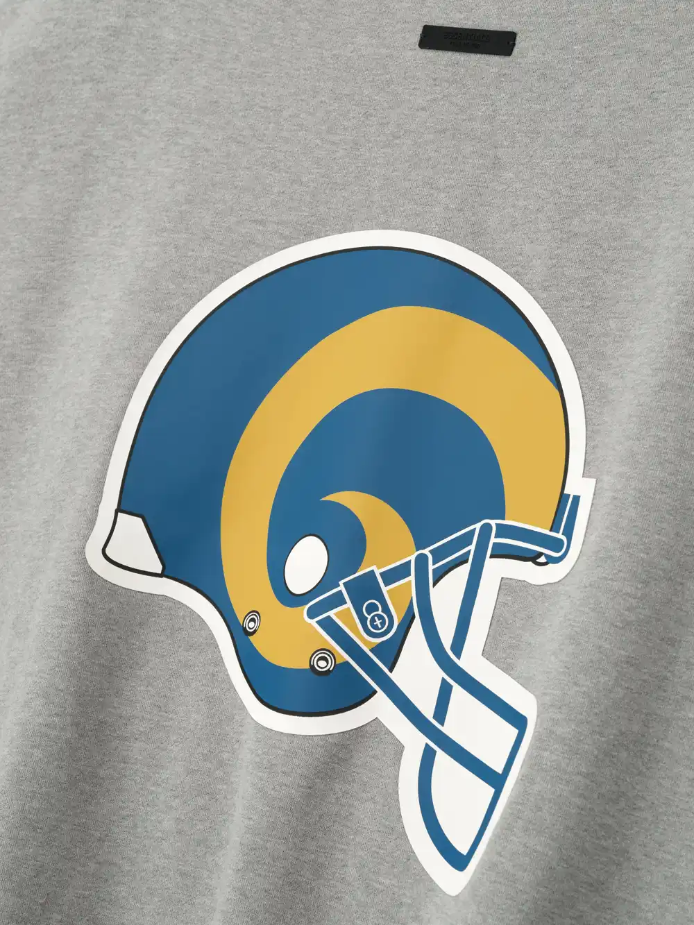 Crewneck Essentials Rams Sport Cemento Jaspe, Essentials Crewneck (vista 4)