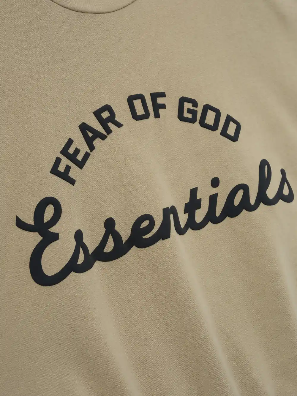 Crewneck Essentials Training 90s Sweatshirt Desteñido Duna, Essentials Crewneck (vista 5)