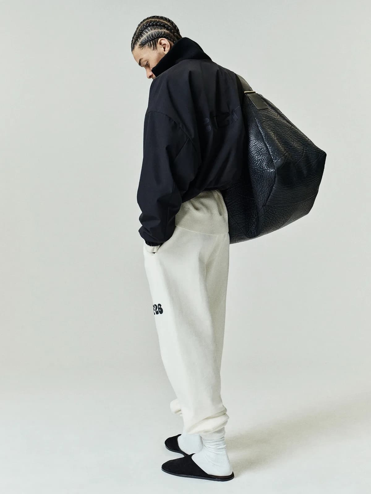 Pants Essentials Classic Fleece Lavado Marfil, Essentials Pants (vista 1)