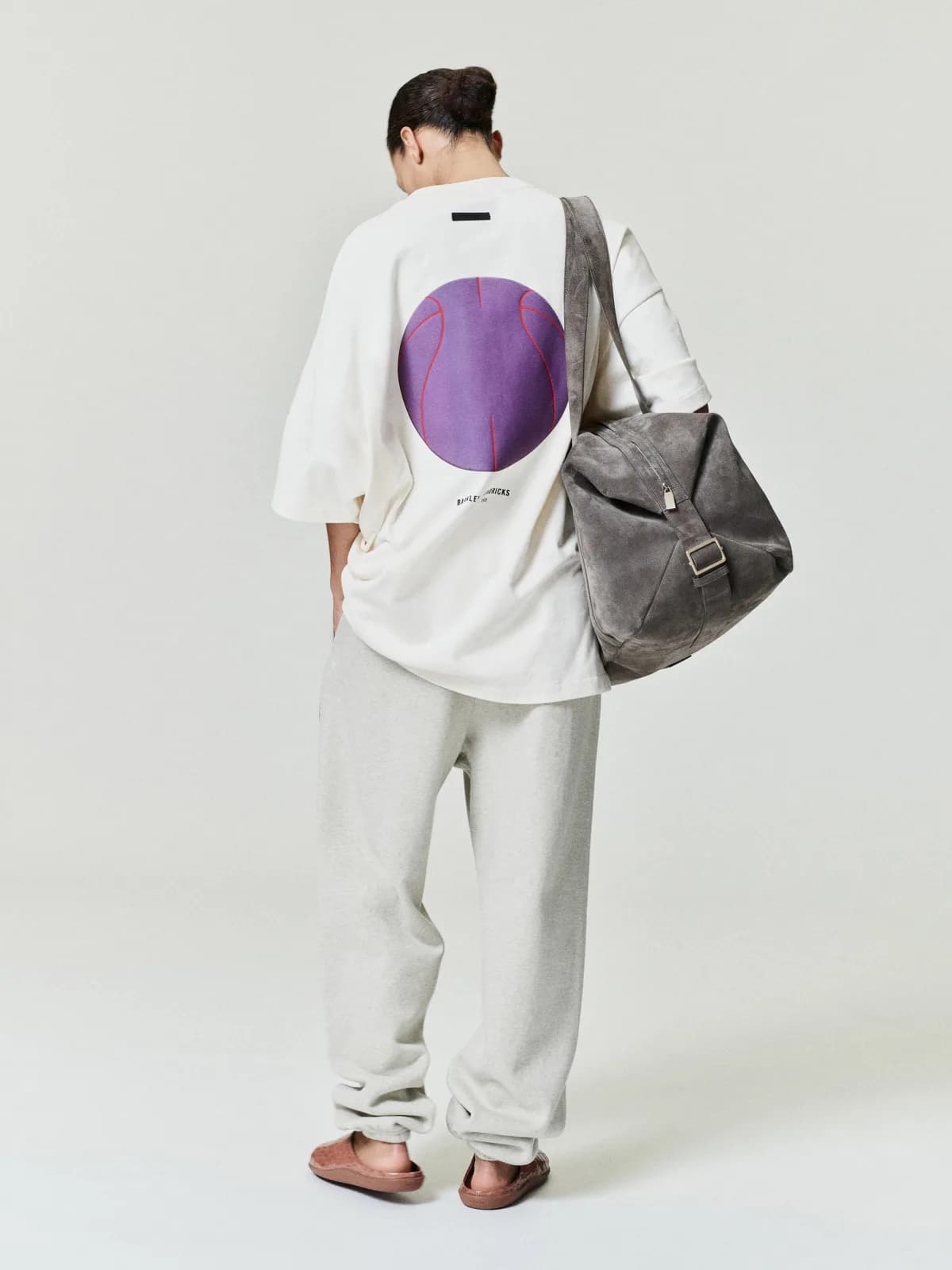 Pants Essentials NBA X Barkley Hendricks Classic Jaspe Piedra, Essentials Pants (vista 2)