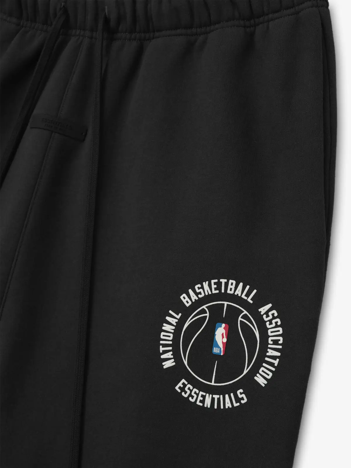 Pants Essentials NBA X Barkley Hendricks Tearaway Desteñido Negro, Essentials Pants (vista 4)