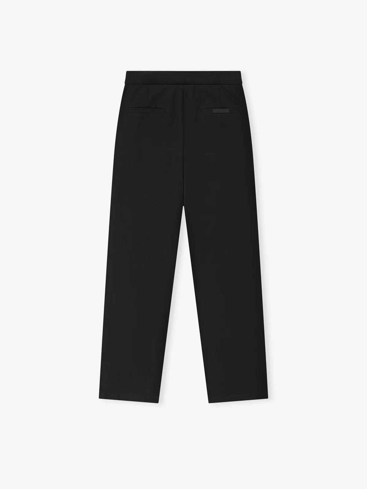 Pants Essentials Cotton Canvas Pleat Front Pant Vintage Negro, Essentials Pants (vista 4)