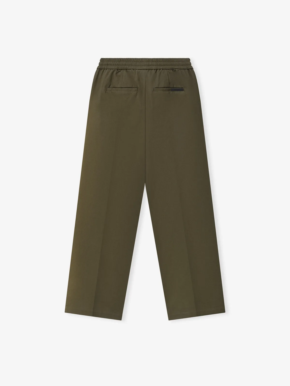 Pants Essentials Cotton Twill Pleat Front Drawstring Pant Moss, Essentials Pants (vista 1)