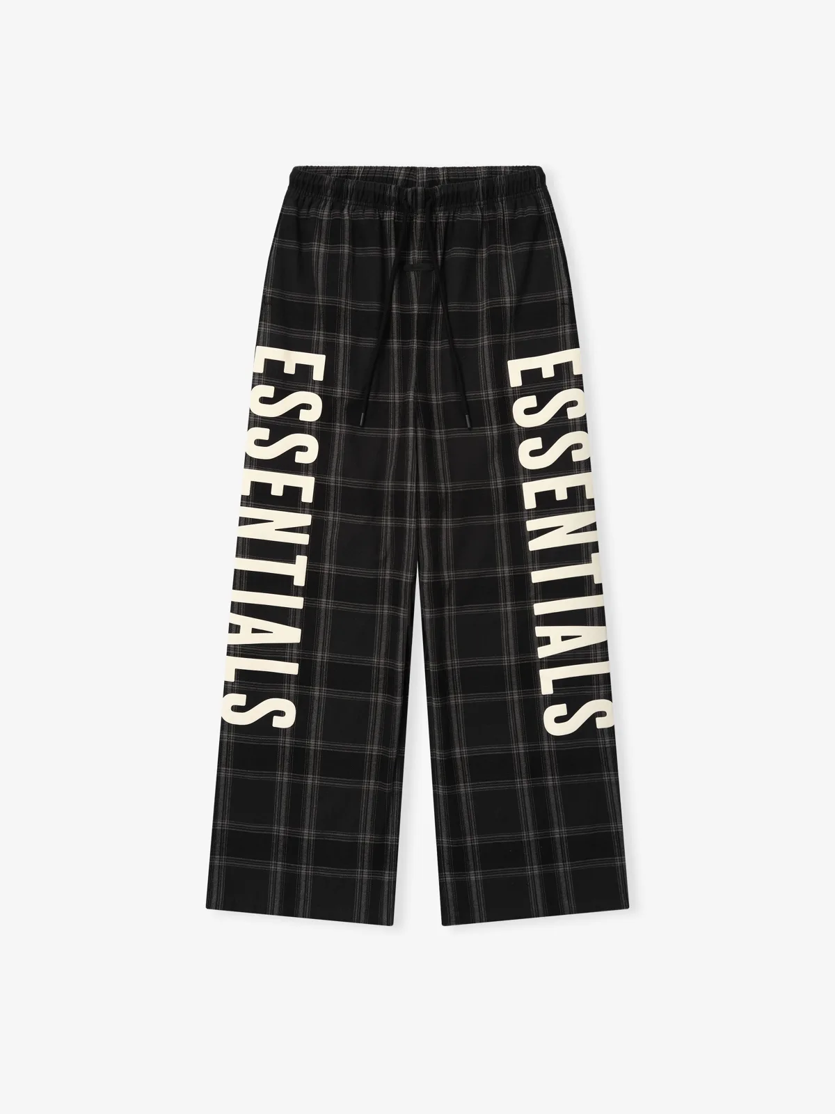 Pants Essentials Flannel Lounge Pant Vintage Negro, Essentials Pants (vista 1)