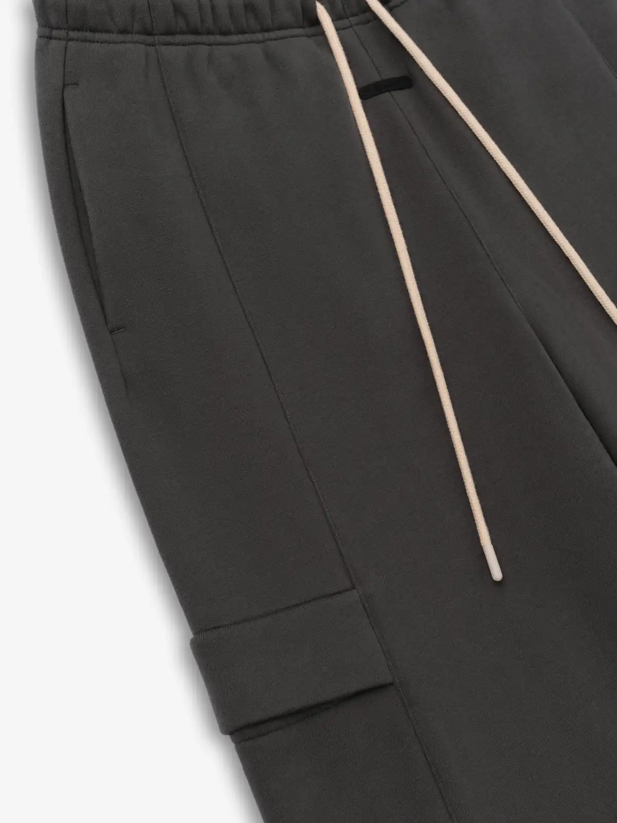 Pants Essentials Fleece Cargo Relaxed Acero Gris, Essentials Pants (vista 5)