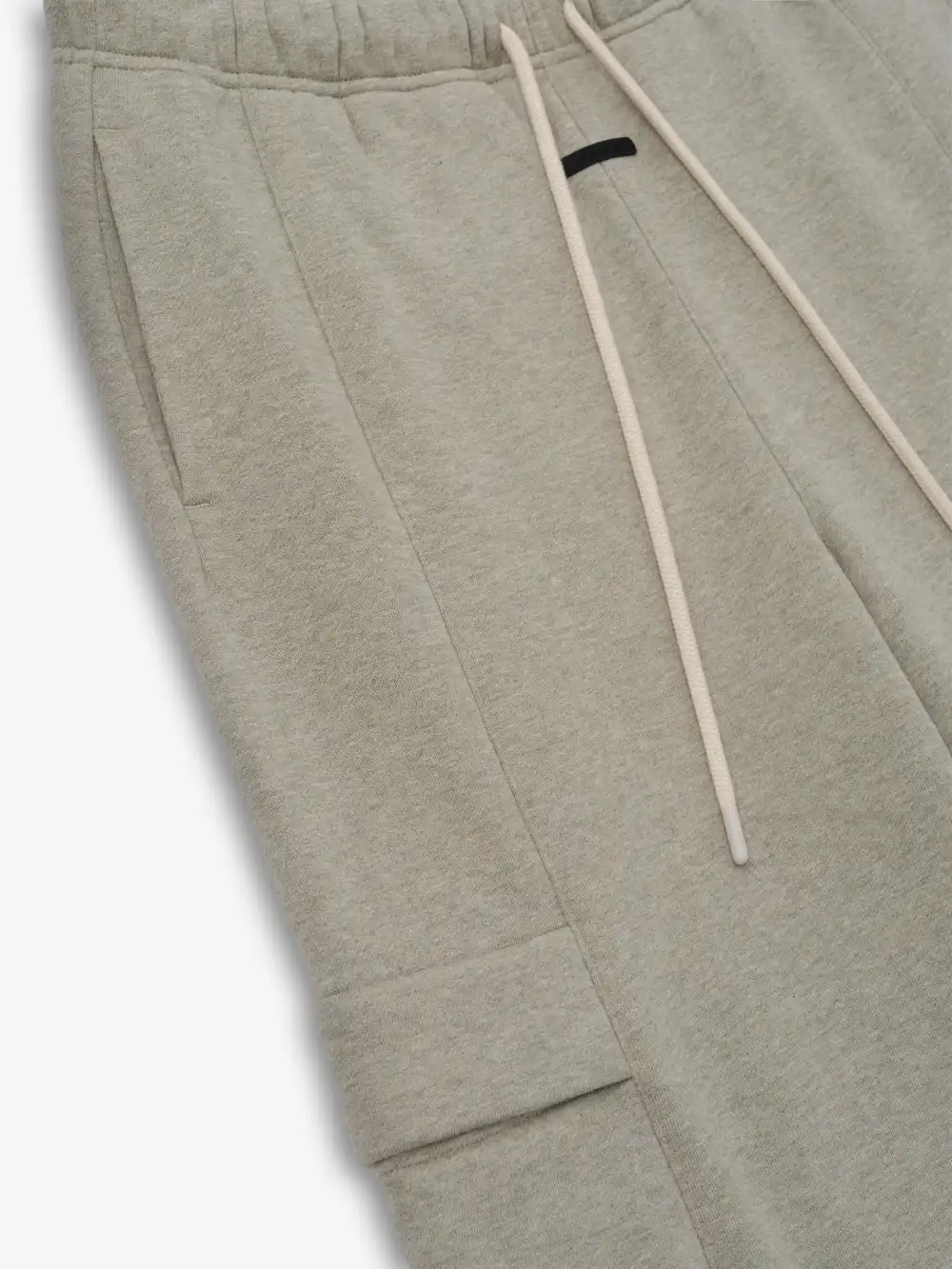 Pants Essentials Fleece Cargo Relaxed Foca Jaspe, Essentials Pants (vista 3)