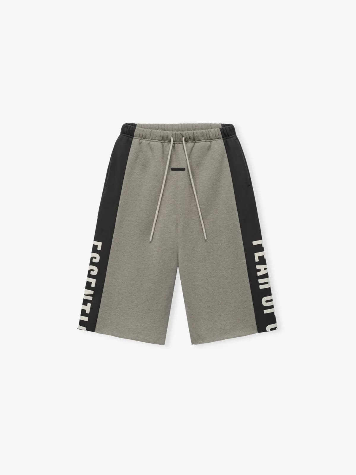 Pants Essentials Panelled Raw Cut Off Foca Jaspe Acero Gris, Essentials Pants (vista 1)