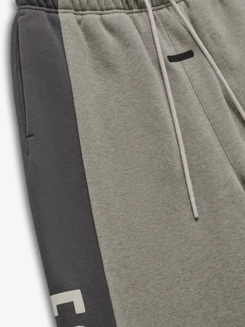 Pants Essentials Panelled Raw Cut Off Foca Jaspe Acero Gris, Essentials Pants (vista 3)