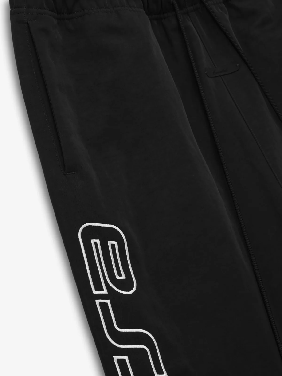 Pants Essentials Textured Nylon Active Trace Relaxed Drawstring Pant Vintage Negro, Essentials Pants (vista 3)