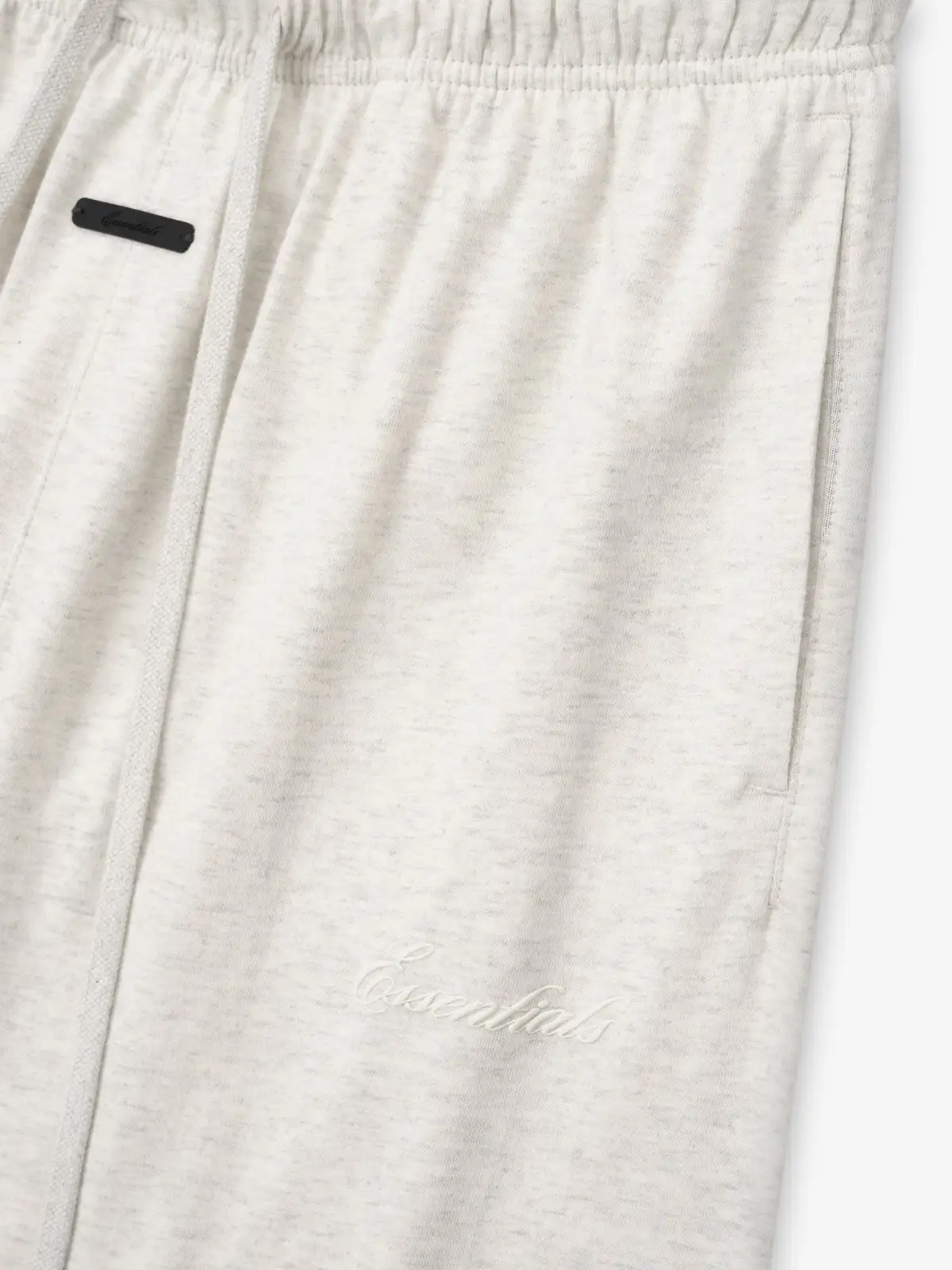 Pants Essentials Jersey Signature SS26 Classic Flare Avena Jaspe, Essentials Pants (vista 3)